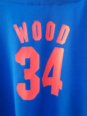 Maillot De Baseball Kerry Wood Chicago Cubs Taille 52 - Officiel Majestic, Bleu, Neuf