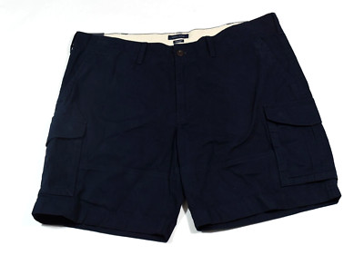 Tommy Hilfiger Mens Cargo Shorts New 46 Navy Blue Side Pocket
