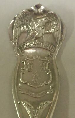 Connecticut Vintage Souvenir Spoon Collectible