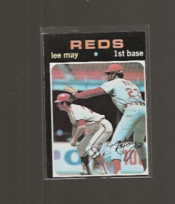 1971 TOPPS LEE MAY #40 NRMT HIGH GRADE