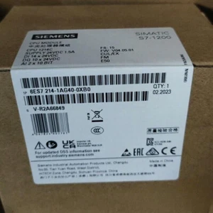 Siemens S7‑1200 CPU 1214C 6ES7214‑1AG40‑0XB0