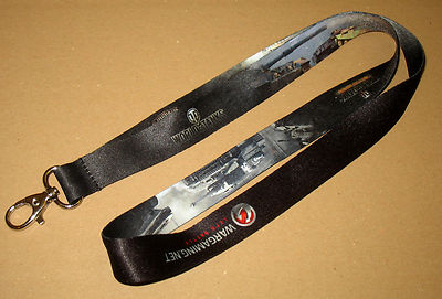 World of Tanks Warships Warplanes lanyard Schlüsselband Gamescom 2014 WarGaming