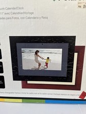 Polaroid 11  Digital Photo Frame With Calenaf And Clock