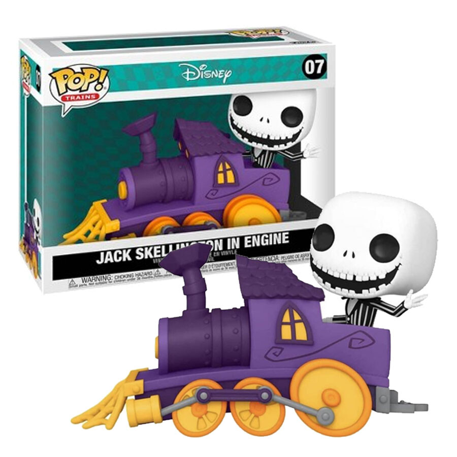 The Nightmare Before Christmas Jack In Train Engine Deluxe Pop! Vinyl Figure Oe