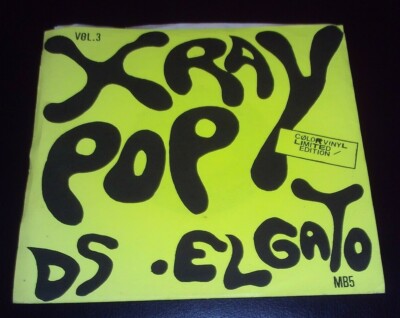 X Ray Pop ' D-S ' rare 1986 French no'd white vinyl  7'' new wave electronic pop 