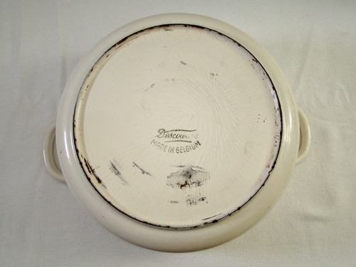 Descoware Autumn Maple Leaves 3.5 qt Enamel Cast Iron Dutch Oven 2-D 8 Pot & Lid - Picture 8 of 18
