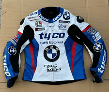 BMW Leder-Rennjacke für BMW Motorräder
