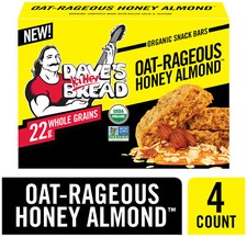 Dave's Killer Bread Bar Organic 4-Mp Oat Honey Almond 7 oz Pack of 6 