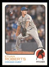 Ethan Roberts 2022 Topps Heritage #682 RC Chicago Cubs