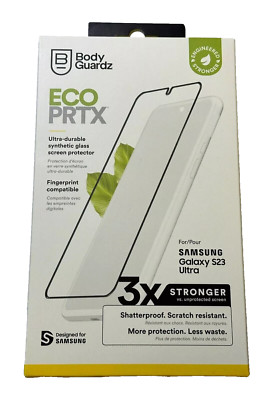 BodyGuardz ECO PRTX Synthetic Glass Screen Protector Samsung Galaxy S23 Ultra