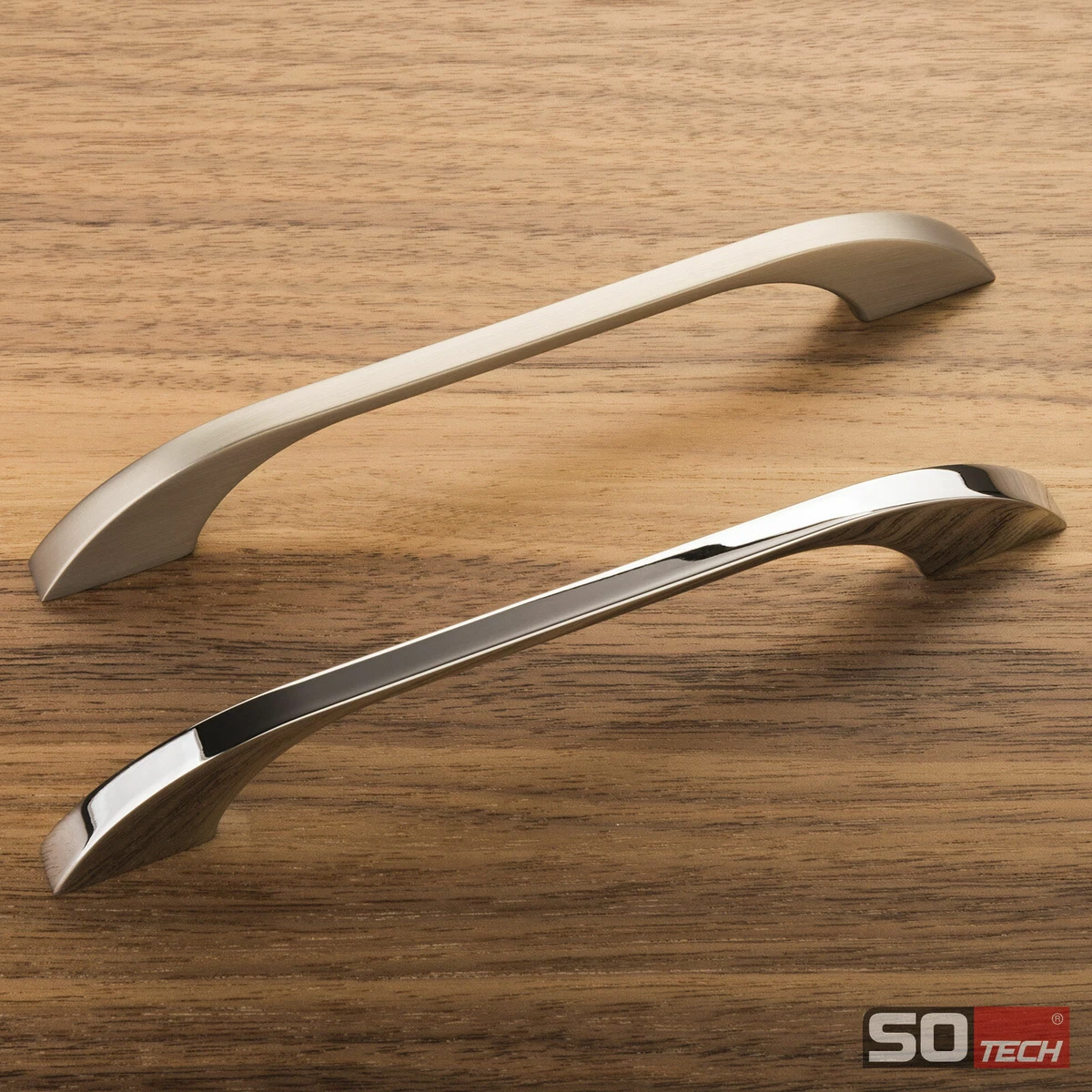 SO-TECH® Möbelgriff TIAN BA 128 mm Bügelgriff Bogengriff Griff
