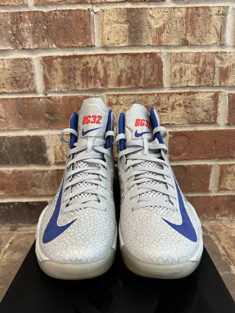 New 10.5 Nike Hyperdunk 2012 Blake Griffin Metallic Platinum Grey
