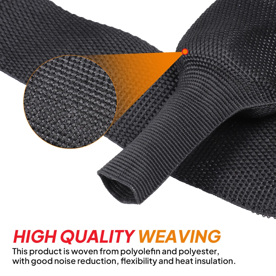 Funda de arnés de alambre de protección contra abrasión 2:1 con telar trenzado termocontraíble Foto 4 de 4