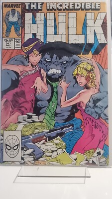 THE INCREDIBLE HULK #347, 1st JOE FIX-IT, Marvel Comics (1988)