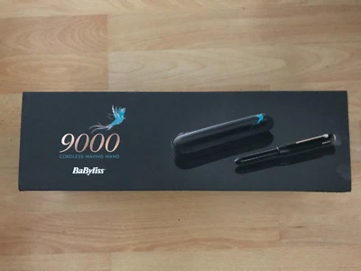 BABYLISS 9000 NEW BOXED CORDLESS WAVING WAND, 9001U