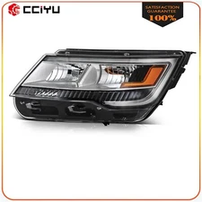 Left Driver Side LED Headlight Assembly w/o DRL For 2016-2018 Ford Explorer