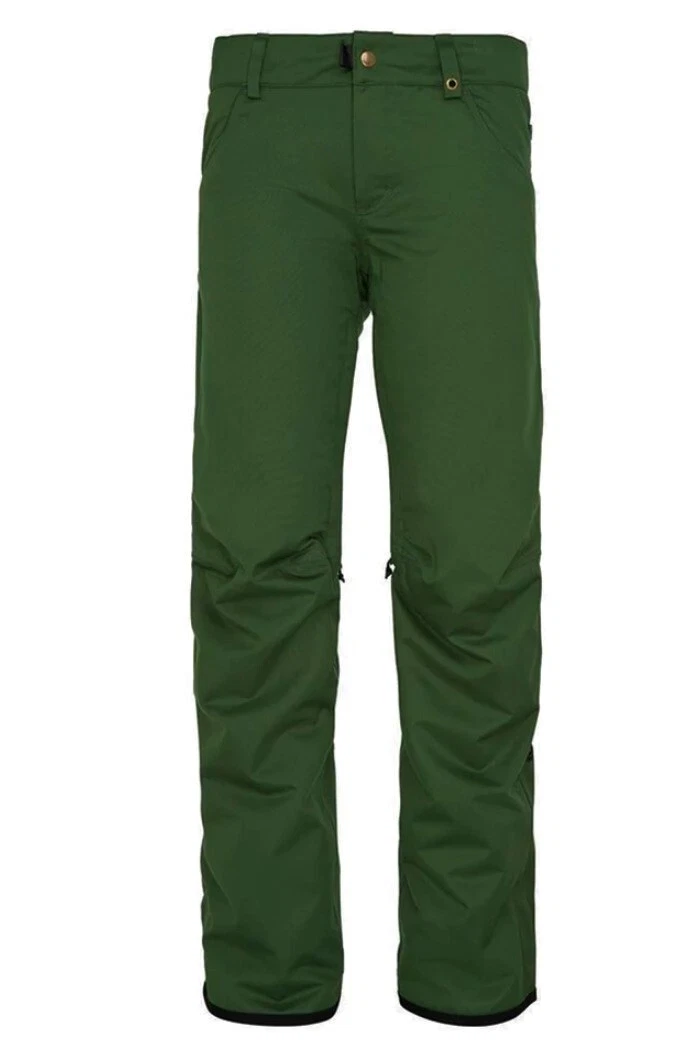 686 Women's MID RISE Insulated Snow Pants - Pine Green - Small - NWT
