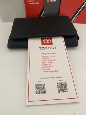 Toyota Corolla 2022 Owner's Manual Set | eBay