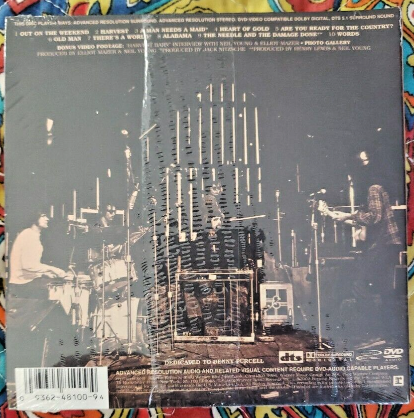 Neil Young - Harvest (DVD Audio, 2002) for sale online | eBay