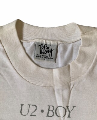 rare!! vintage U2 Boy band shirt bono alternative rock | eBay