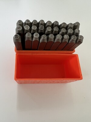Impressart Basic Bridgette Lowercase Letter Metal Stamp Set 3mm