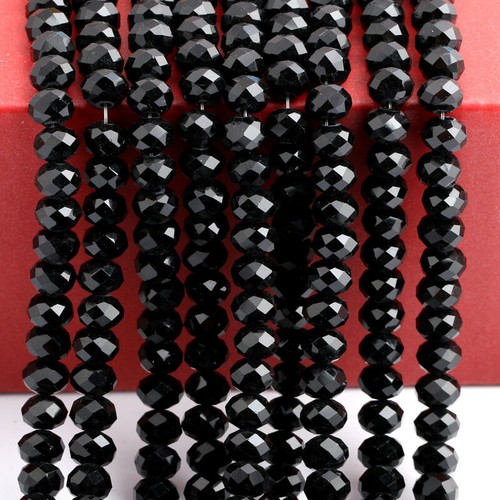 10 Strd Glass Crystal Faceted Rondelle Beads Loose Spacer Beads DIY Accessory - Picture 21 of 25