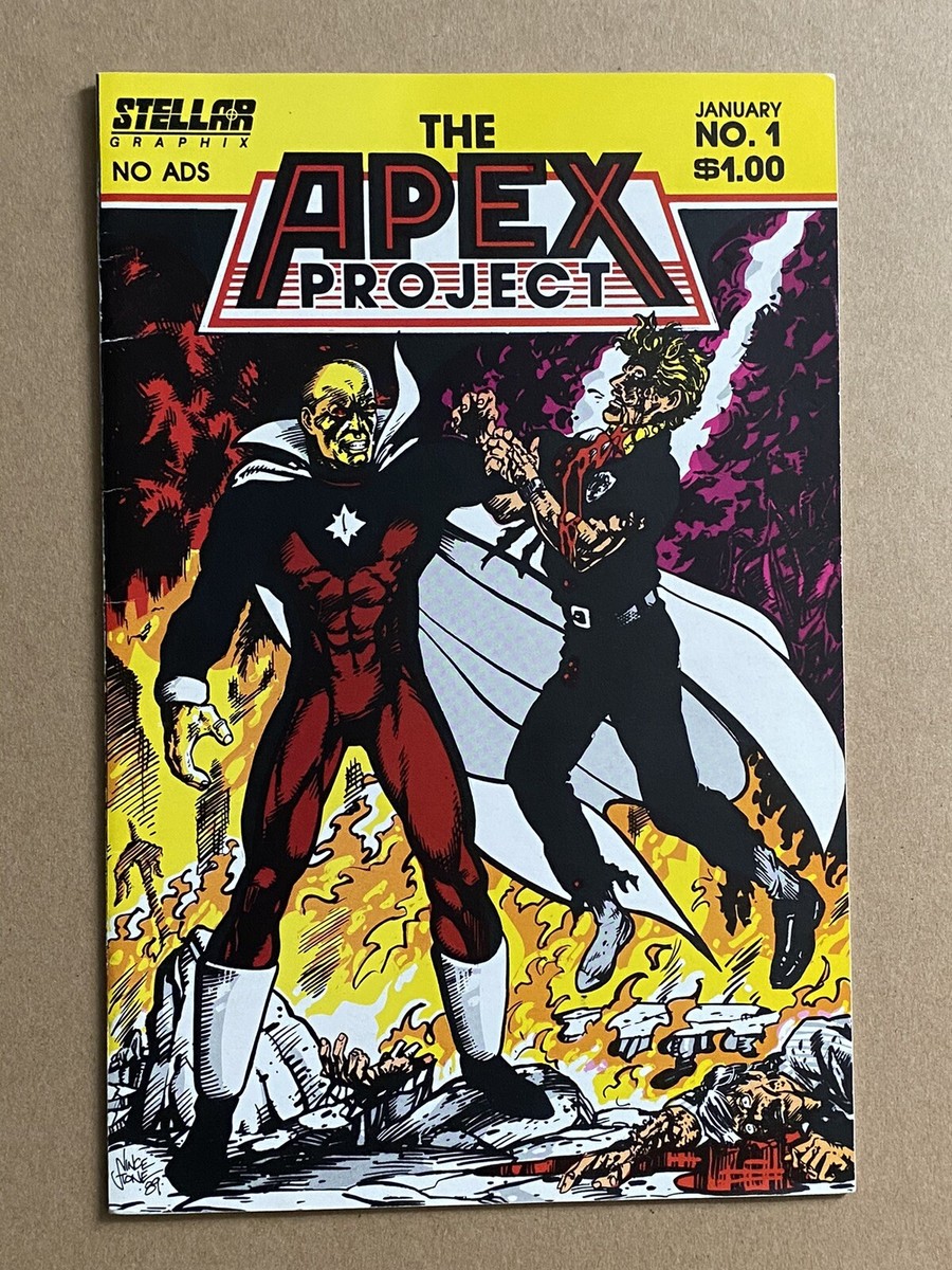 B.C. - THE B.C. PROJECT レア　grap APEX PROJECT (STELLAR GRAPHIX) (1990 Series) #1 Near Mint Comics