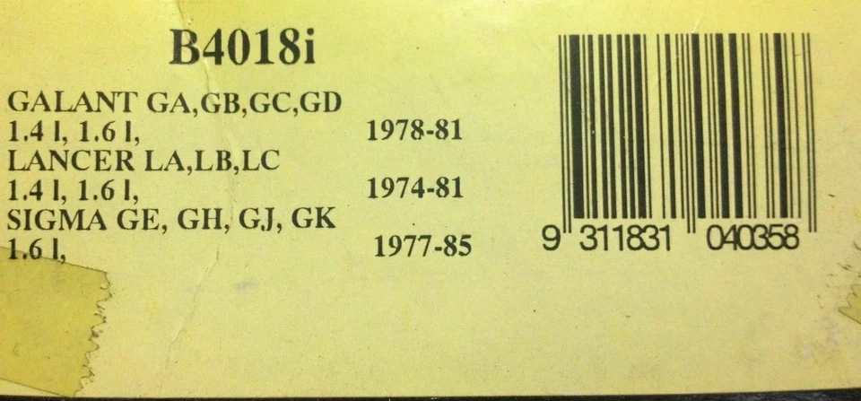 MITSUBISHI GALANT GA GB GC GD LANCER SIGMA 1.4 1.6 Litre SPARK PLUG & LEAD — 第 2/4 张图片