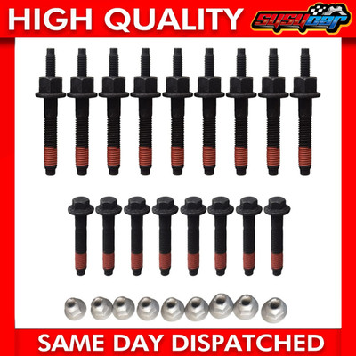 26PCS Exhaust Manifold Bolts Nuts FOR 2009 - 2018 CHRYSLER Dodge JEEP Ram 5.7L
