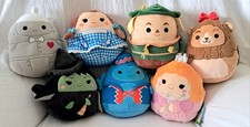 Set O 7 Wizard Of Oz Squishmallows Plush Toys