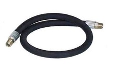1/2" x 42" 2-Wire Hydraulic Hose Assembly Solid & Swivel Fittings 3,000 Max PSI