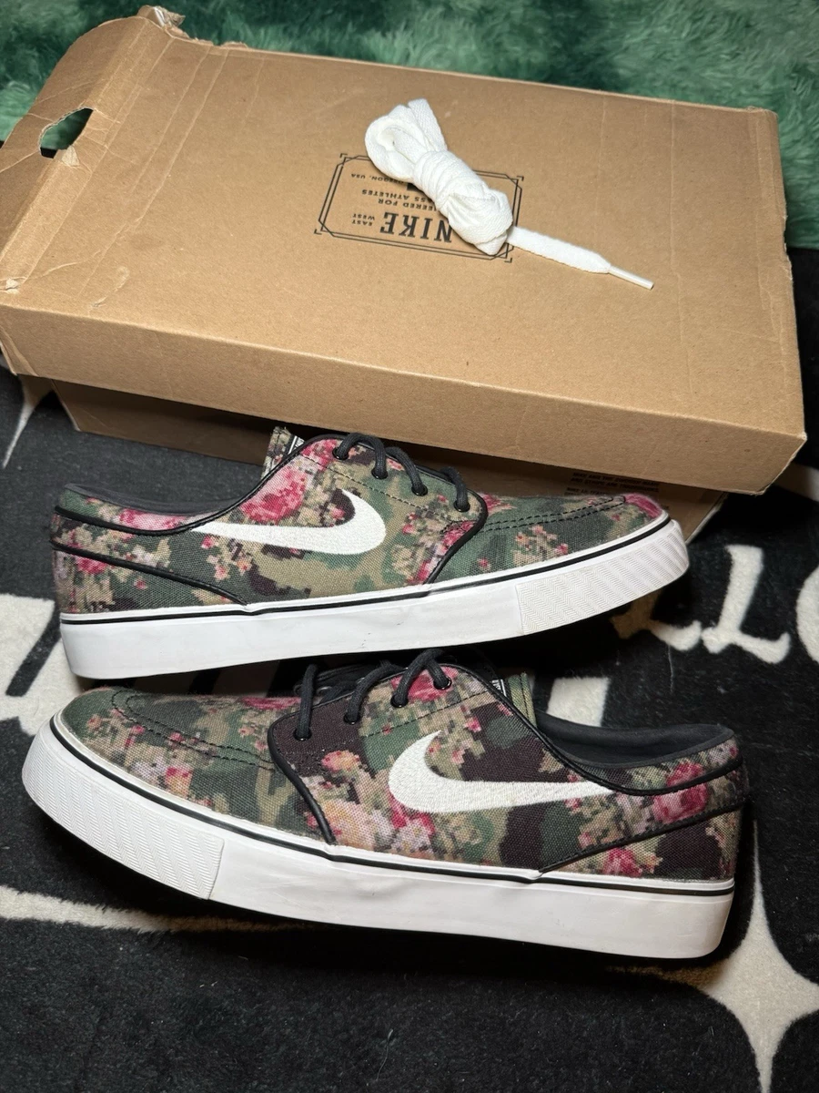 Nike Zoom Stefan Janoski Black Floral for Sale | Authenticity