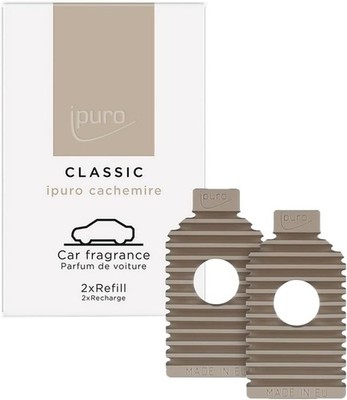 Classic Autoduft Cachemire EVA Refill 2x9g - Eleganter Duft für Auto mit Rose, 