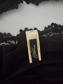 Dita Von Teese Cora Lace Bra & Mesh Bikini Bottoms 34B Size M Medium 8 