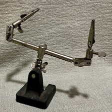 Vtg Helping Third Hand Clamp Fishing Fly Tyin...