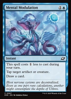 MTG Edge of Eternities *FOIL* C Mental Modulation #0067