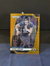 2024 Panini Prizm - Trevor Lawrence #129 Orange Lazer Prizm - Jaguars