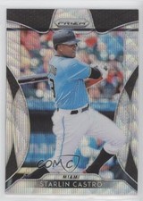 2019 Panini Prizm Tier III Blue Wave Prizm 8/60 Starlin Castro #224 1h5