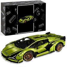 1:8 Technic Lamborghini Sián 42115 Building Sets for Adults -Christmas gift