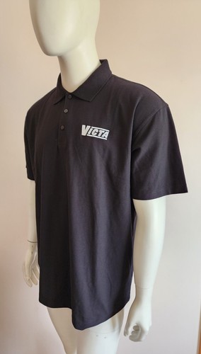 Victa Lawn Mens Black Short Sleeve Staff Dealer Uniform Polo Shirt Size XL New - Picture 4 of 8