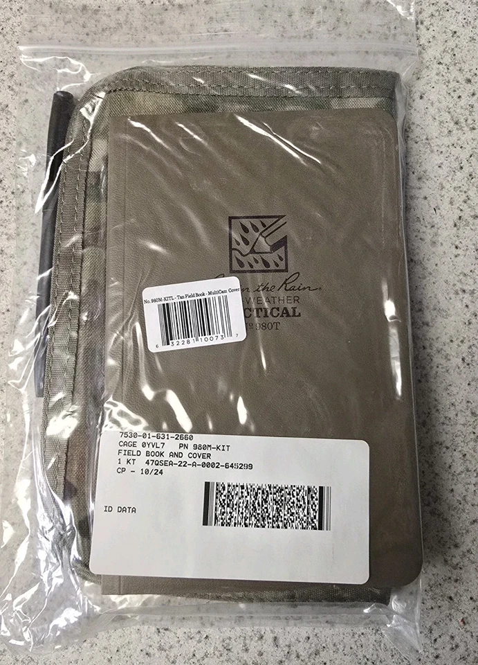 Rite in the Rain Tactical All Weather Field book & OCP Cover with Pen, 980M-KIT - Image 2 of 4