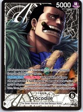 Crocodile - (Alternate Art) Foil L The Azure Sea's Seven OP14-079 NM