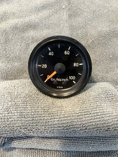 Vdo Mechanical Pressure Gauge 2 116 Dia Black Face