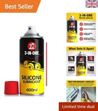 Quick Drying Silicone Spray 400ml - Safe for All Surfaces and Indoor/Outdoor Use