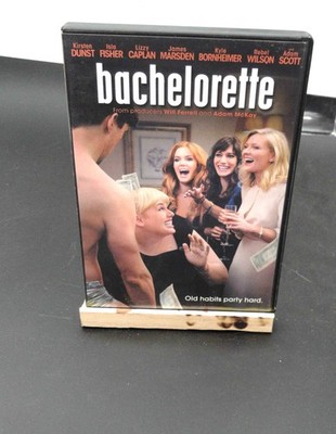 Bachelorette Movie (DVD, 2012) Kirsten Dunst, Isla Fisher, Lizzy Caplan [VG]