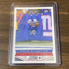 2013 Score - David Wilson #141 New York Giants