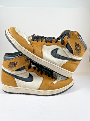 Size 10.5 - Nike Jordan 1 Retro High OG Rookie of the Year 2018 Harvest White