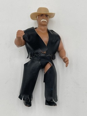 AWA Remco Stan Hansen 1985 Wrestling Action Figure Complete Hat Vest Chaps