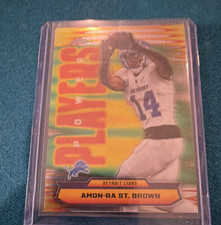 Topps Chrome Power Players Amon-Ra St. Brown Detroit Lions 2025