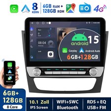 6+128G Android 15 Autoradio F&uuml;r Mercedes Benz CLS E-Class W211 W219 GPS SWC NAVI